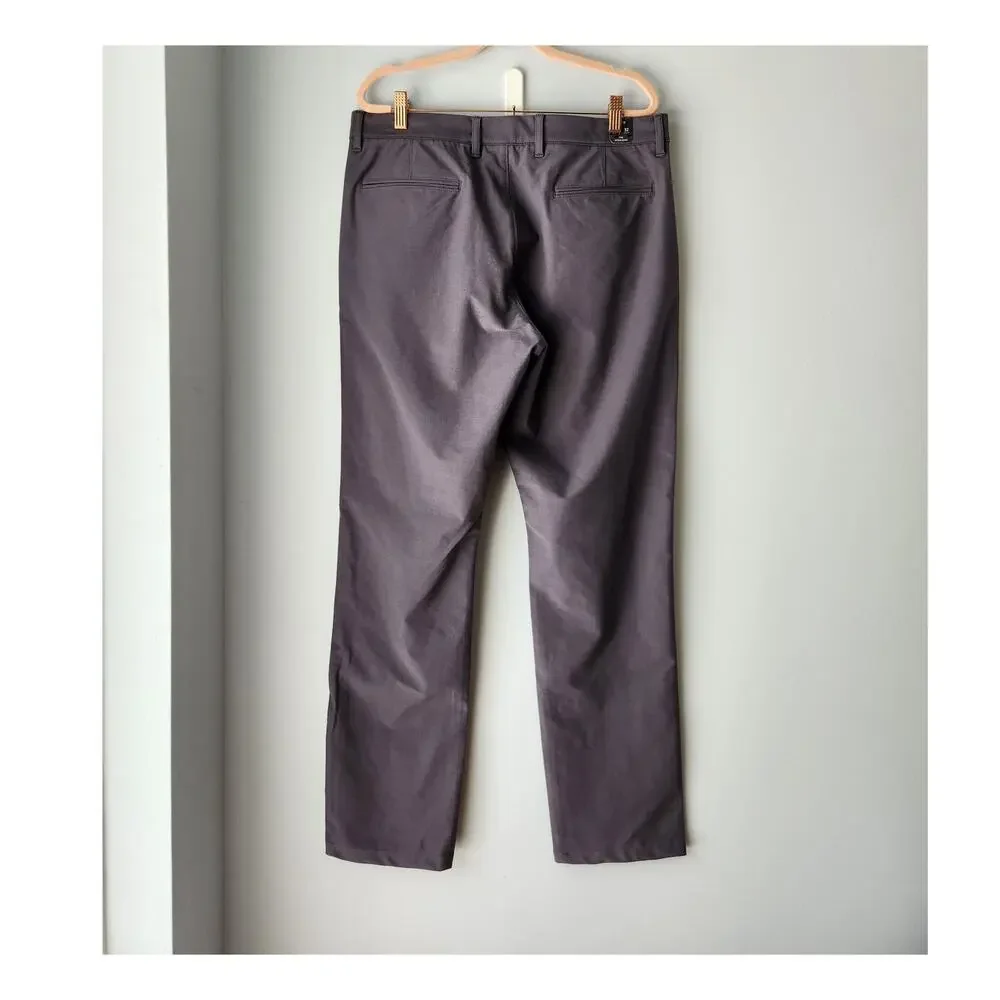 NWT J. Crew 770 Straight-Fit Tech Pant Atlantic Slate 33/32 *Flaw